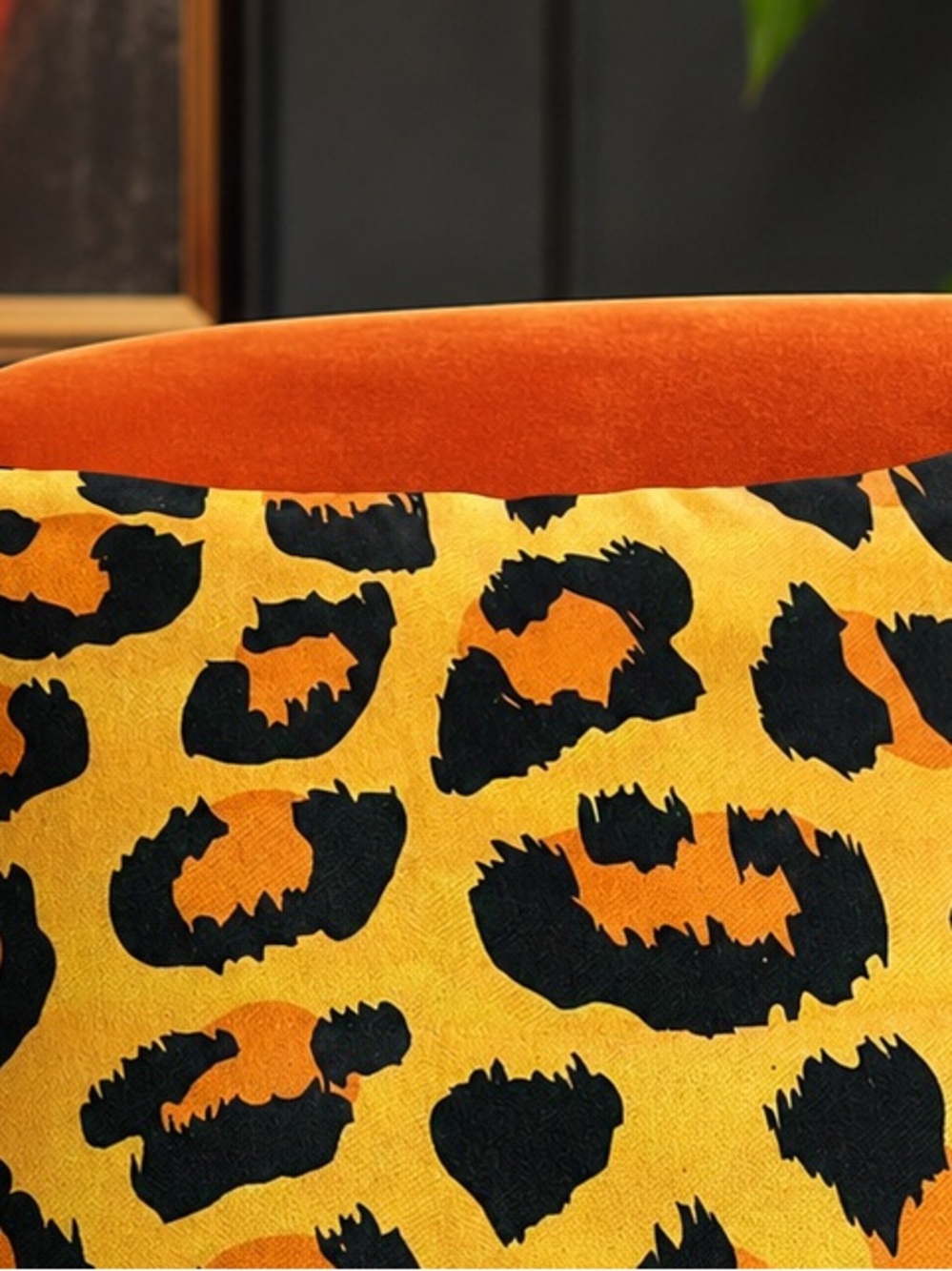 NWOT Pillow Cover Animal Print Square (cover only) - Picture 5 of 6